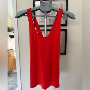Athleta Red Racerback Tank, Size XS